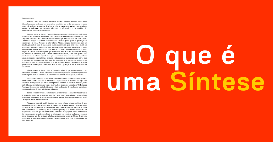 O Que E é Como Fazer Uma Síntese Tcc Descomplicado 3284