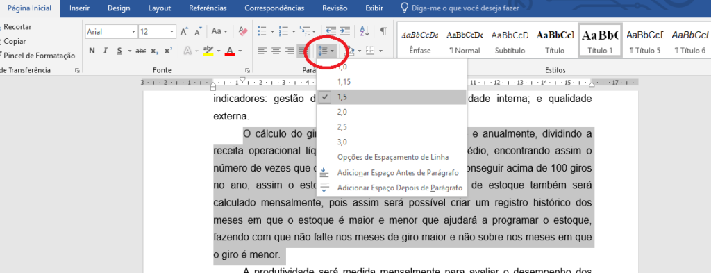 Espaçamento Entre Linhas Abnt Veja Como Fazer Passo A Passo Tcc Descomplicado 2171